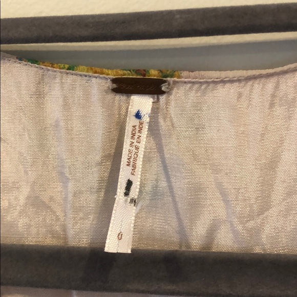 Free People Catching Glance Floral Midi Dress NWOT - Picture 8 of 8